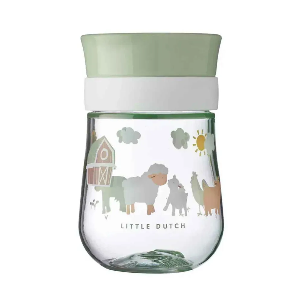 Little Dutch® Šalica za ućenje pijenja 360° Little Farm 300ml
