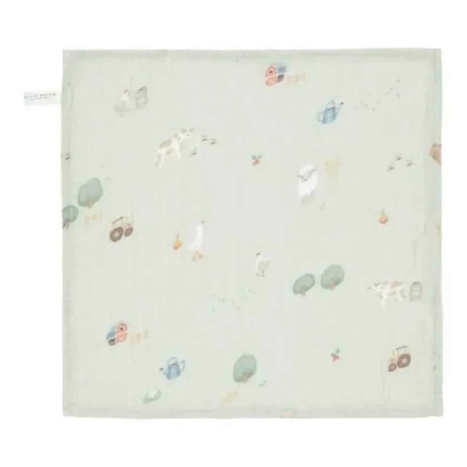 Little Dutch® Komplet krpice za obraz Little Farm/Olive 26x26