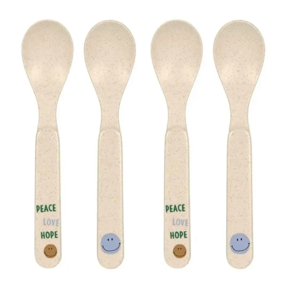 Lässig® Žlice 4 komada Happy Rascals Smile Sky Blue