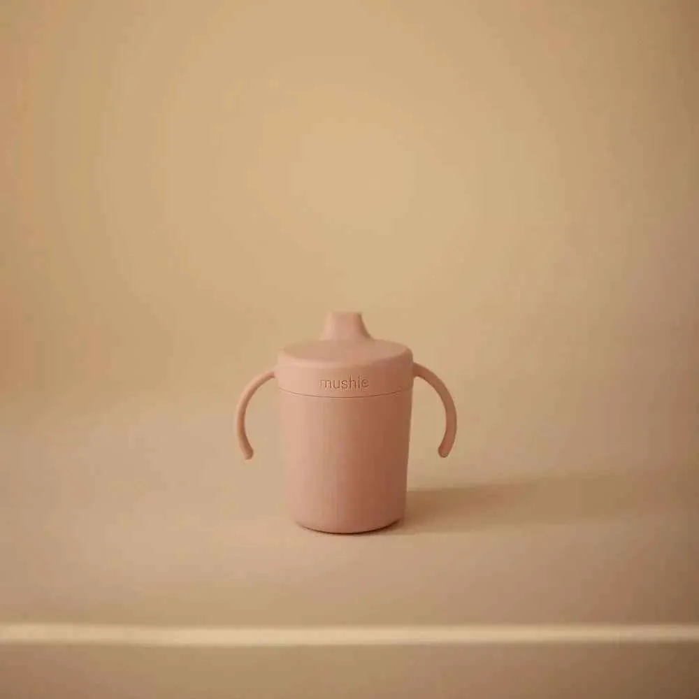Mushie® Čšica za ućenje pijenja Sippy Cup Blush