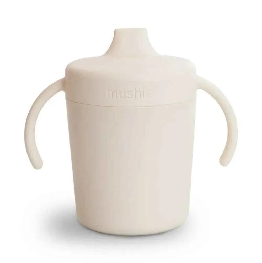 Mushie® Čšica za ućenje pijenja Sippy Cup Ivory