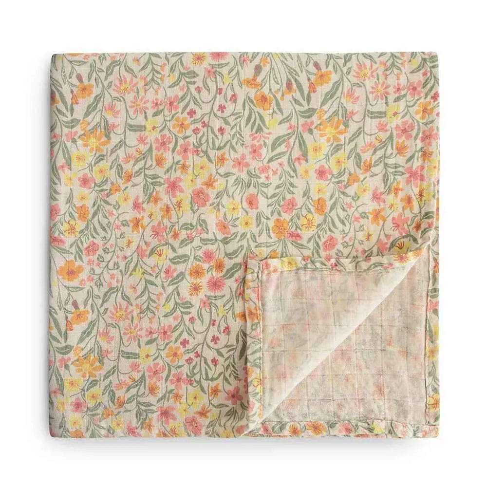 Mushie® Tetra pelene Pastel Blooms 120x120