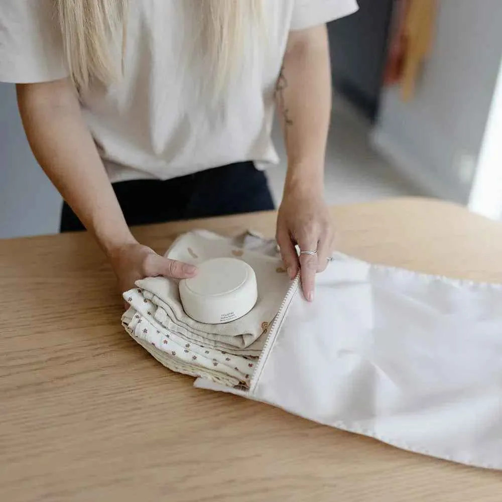 Mushie® Torbica za pohranjivanje 2 komada Blush