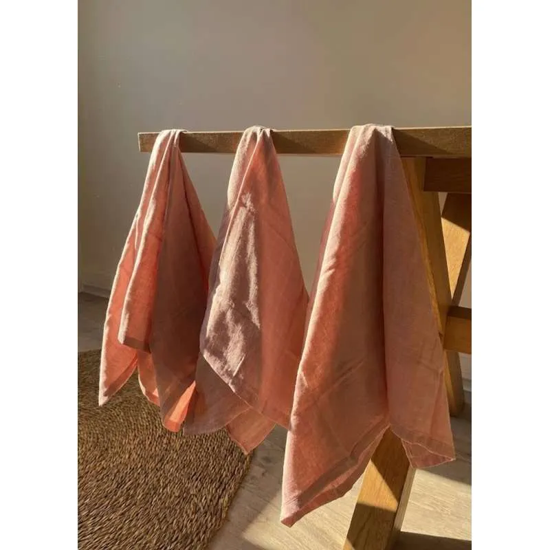 Naturebaby Ekološki Tkaninske pelene/Minisvib - 10-pak - Rose Cloud