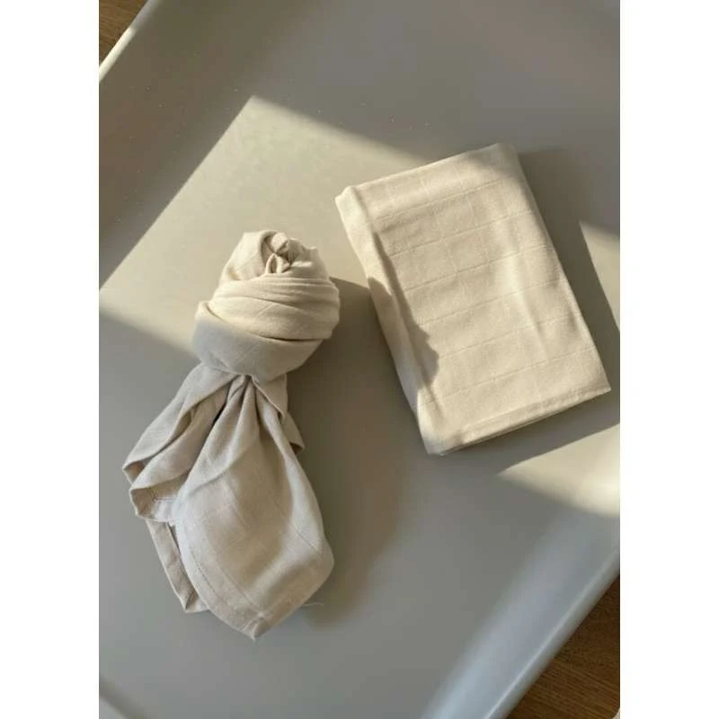 Naturebaby Ekološki Tkaninske pelene/Minisvob - 5-pak - Pijesak