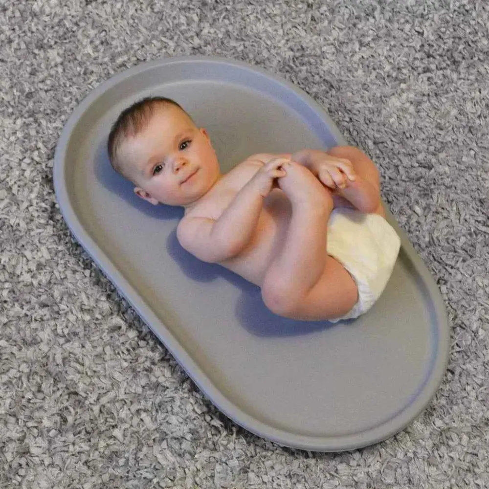 Shnuggle® Podloga za previjanje Squishy Grey