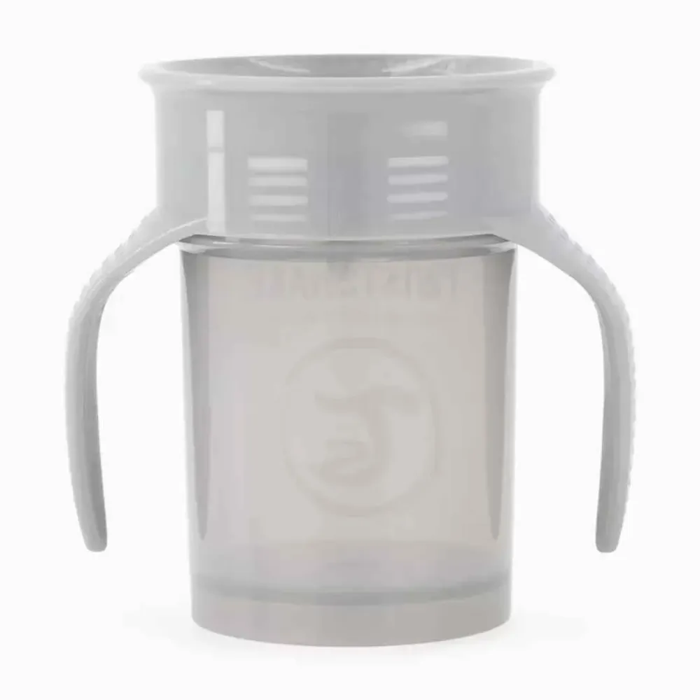 Twistshake® 360 Čšica za ućenje pijenja 230ml Grey
