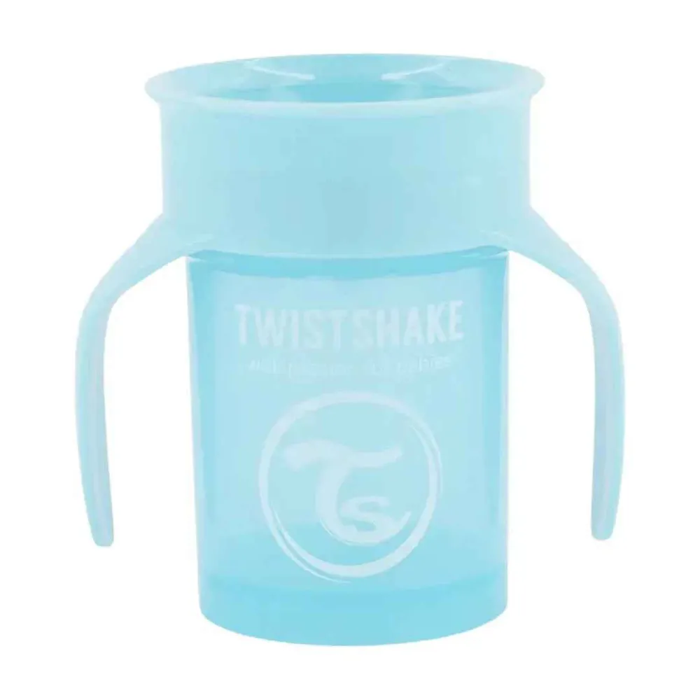 Twistshake® 360 Čšica za ućenje pijenja 230ml Blue