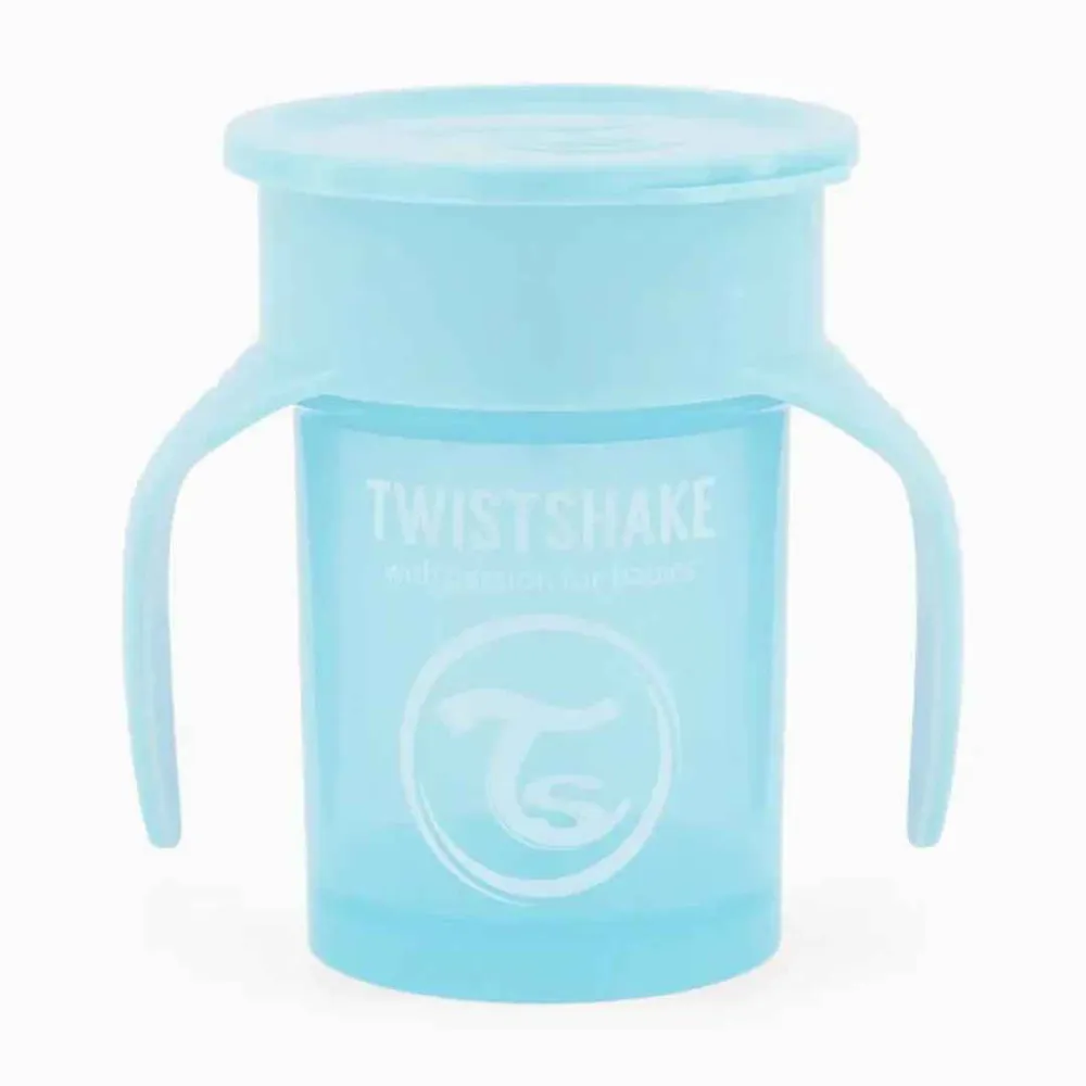 Twistshake® 360 Čšica za ućenje pijenja 230ml Blue