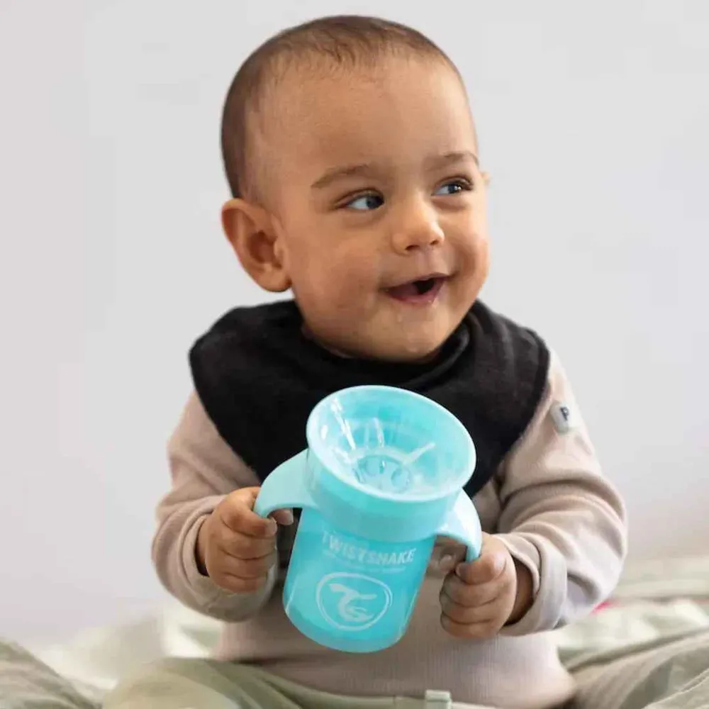 Twistshake® 360 Čšica za ućenje pijenja 230ml Blue