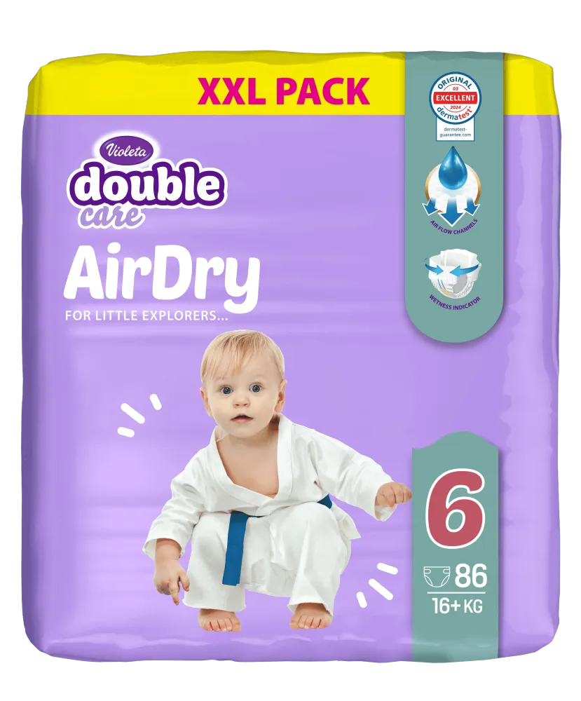 Violeta® Pelene Air Dry XXL 6 Junior+ (16 kg+) 86/1