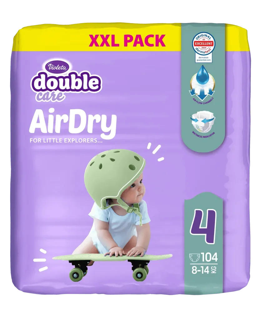 Violeta® Pelene Air Dry XXL 4 Maxi (8-14kg) 104/1