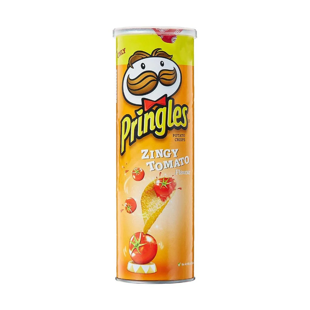 Pringles Zingy Tomato, ljuti čips od rajčice od 110g