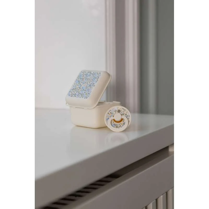 BIBS Accessories Pacifier Box - Sutteboks - Liberty - Eloise/Ivory