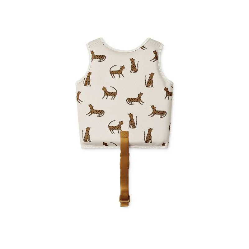 Liewood Dove Badevest - Leopard/Pijesak