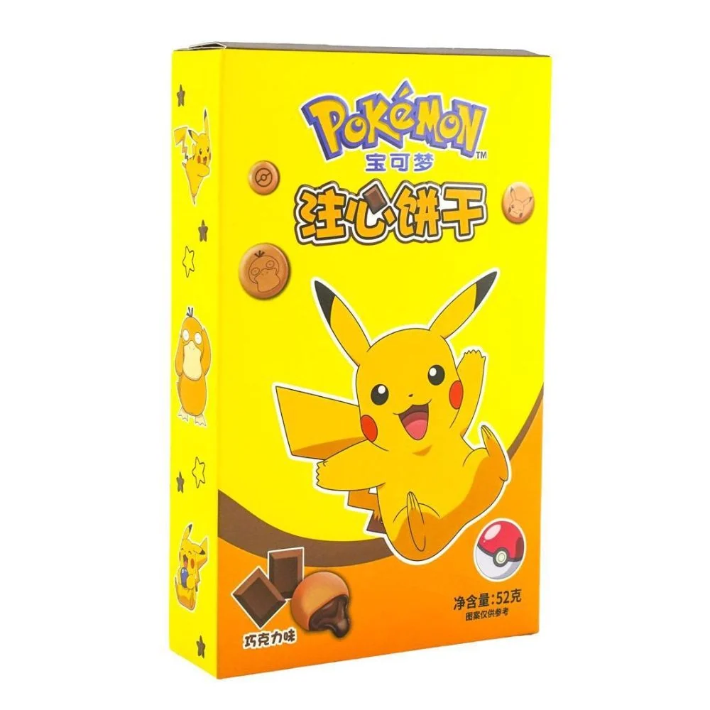 Leda Pokemon Chocolate Filled Biscuit, keksi punjeni čokoladom od 52g