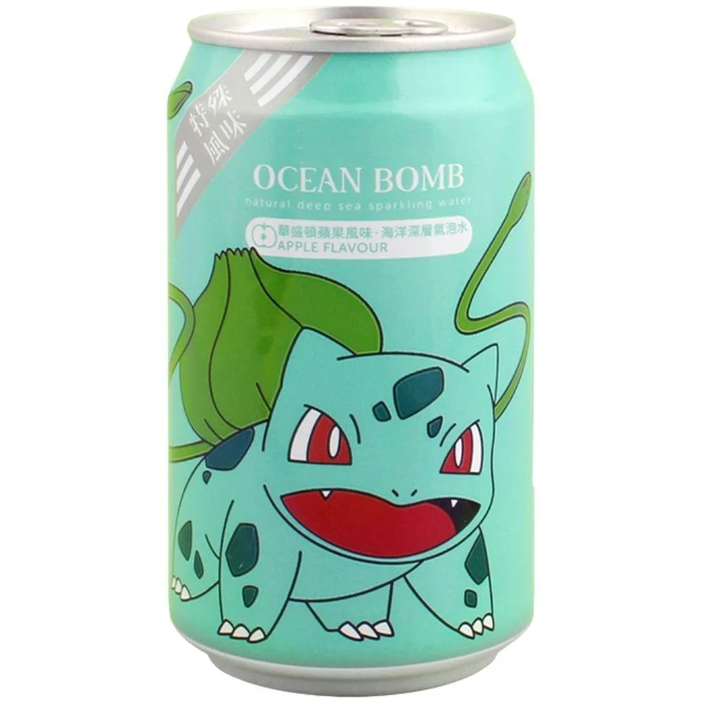 Ocean Bomb Pokemon Bulbasaur, napitak od jabuke 355ml