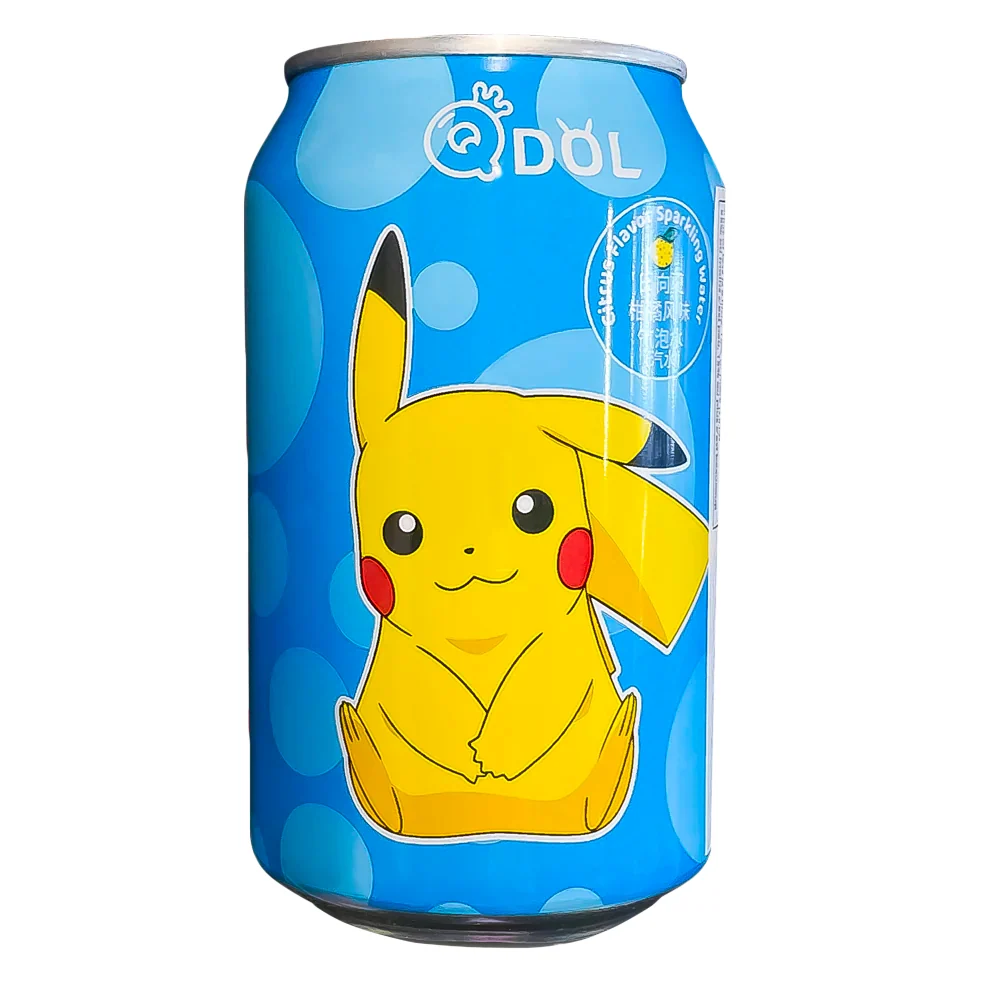 Qdol Pikachu Citrus Flavors, gazirano piće s okusom limuna od 330ml