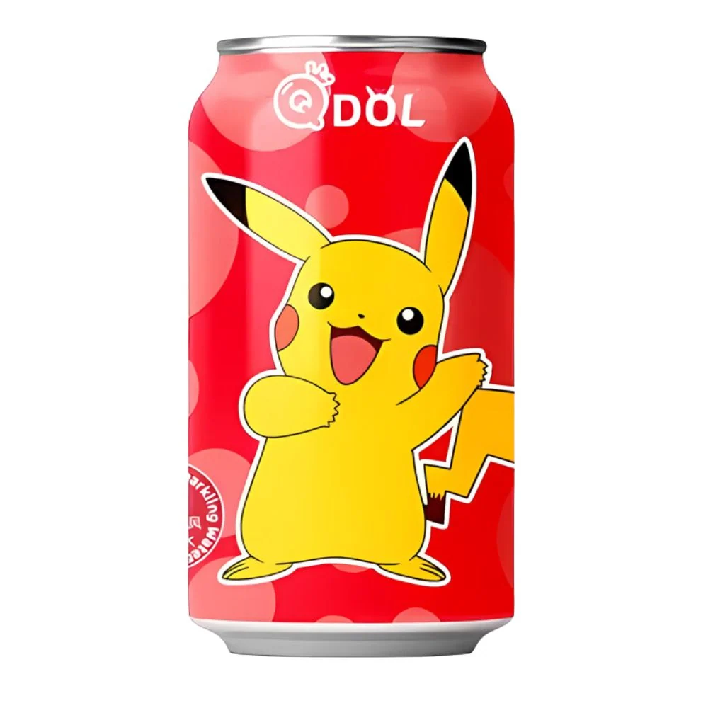 Qdol Pikachu Strawberry, piće s okusom jagode od 330ml