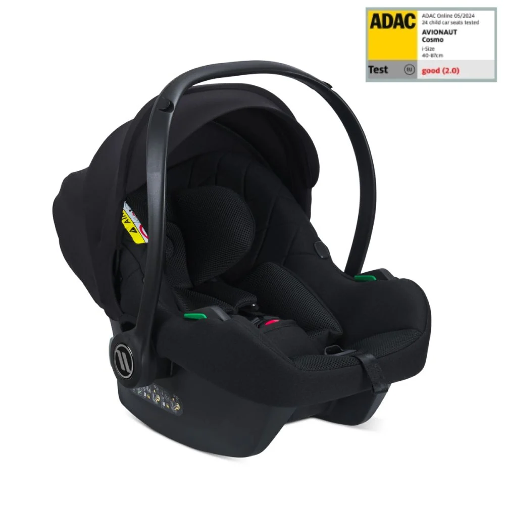 Autosjedalica Avionaut Cosmo Airflow 0-13 kg (40-87 cm), Black