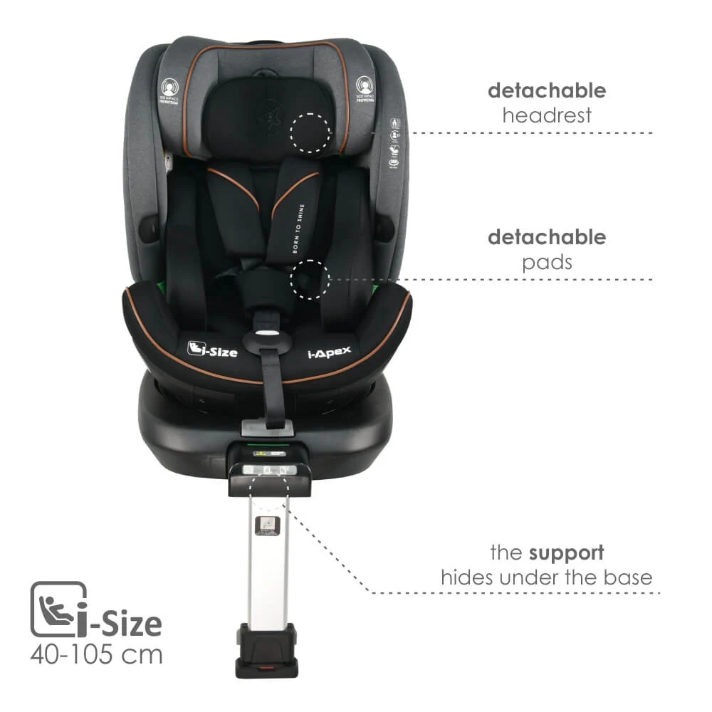 BEBESTARS autosjedalica i-Apex i-Size 360°