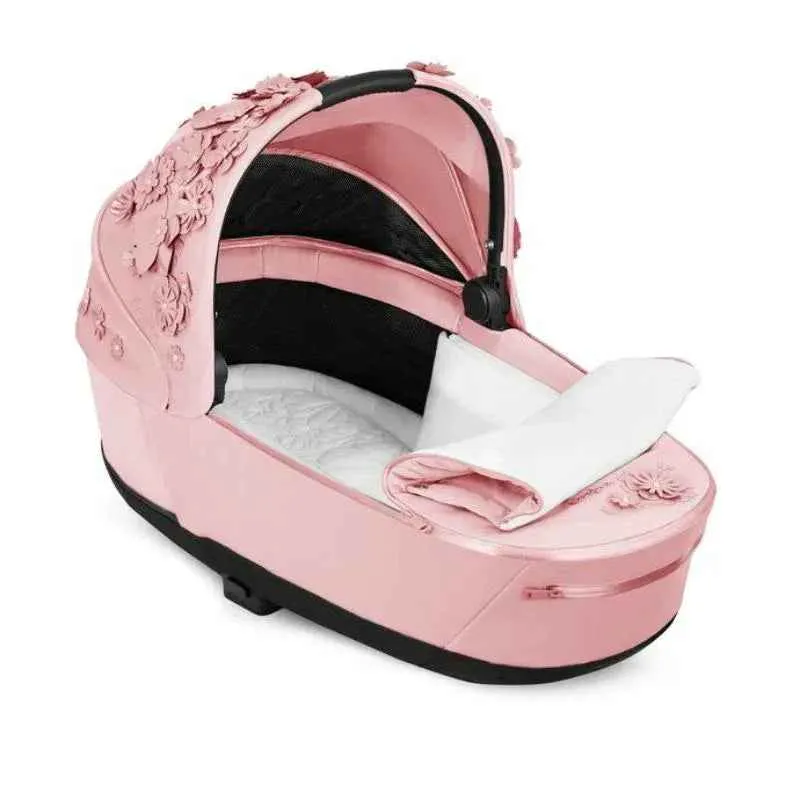 Cybex Fashion® Košara za novorođenče Priam Lux Simply Flowers Pale Blush