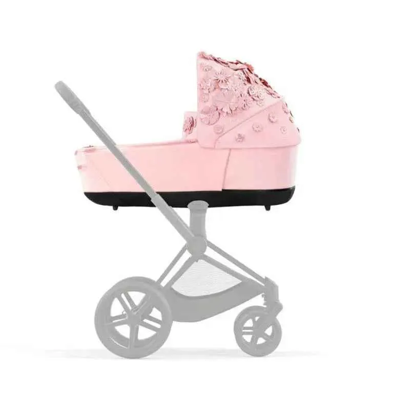 Cybex Fashion® Košara za novorođenče Priam Lux Simply Flowers Pale Blush