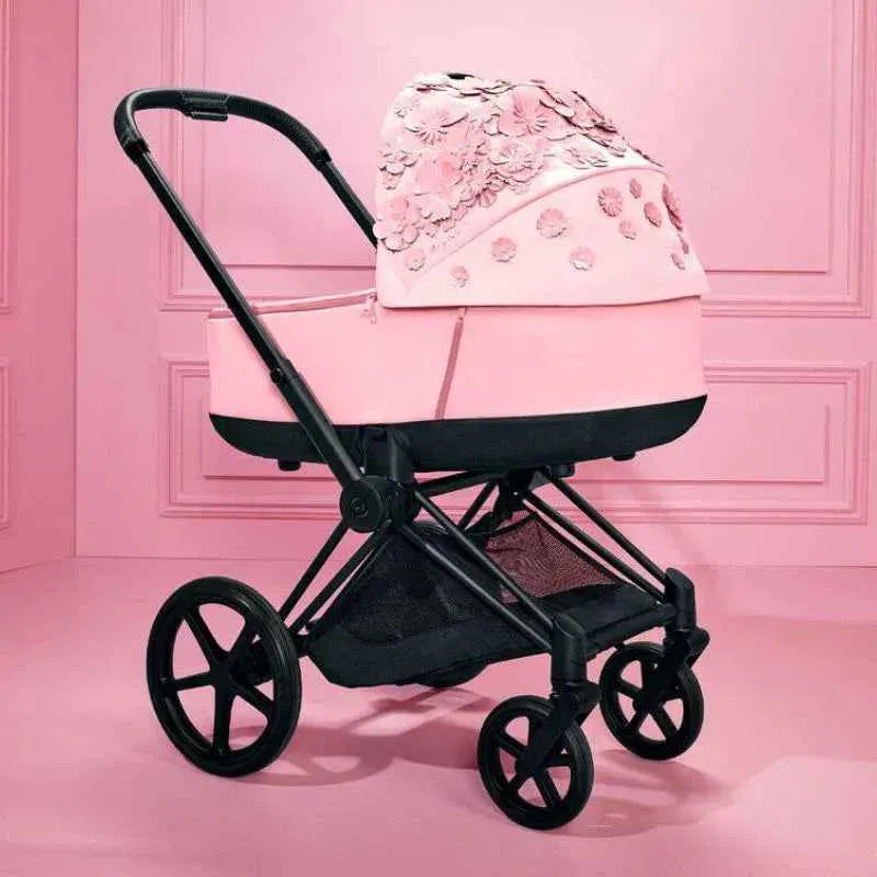 Cybex Fashion® Košara za novorođenče Priam Lux Simply Flowers Pale Blush