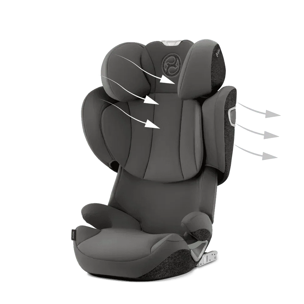 Cybex Platinum® Dječja autosjedalica Solution T i-Fix 2/3 (15-36kg) Comfort Mirage Grey