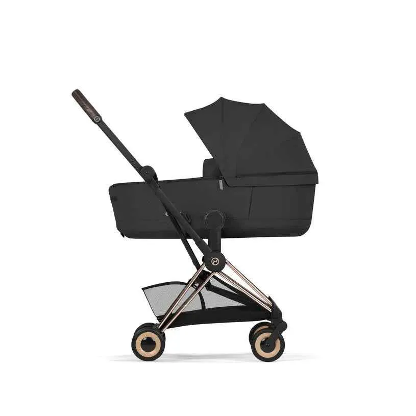 Cybex Platinum® Dječja kolica sa sklopivom košarom 2u1 Coya™ Comfort Sepia Black | Rosegold