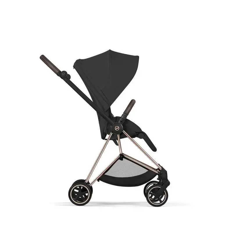 Cybex Platinum® Dječja kolica sa sklopivom košarom 2u1 Mios™ Comfort Sepia Black | Rosegold