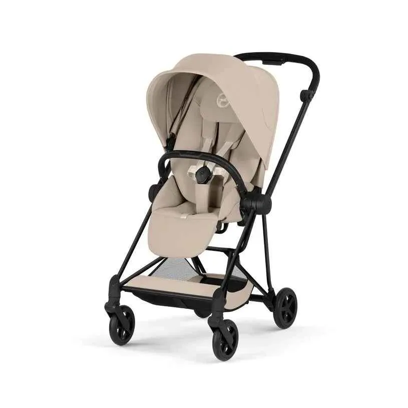 Cybex Platinum® Dječja kolica sa sklopivom košarom 2u1 Mios™ Comfort Cozy Beige | Matt Black