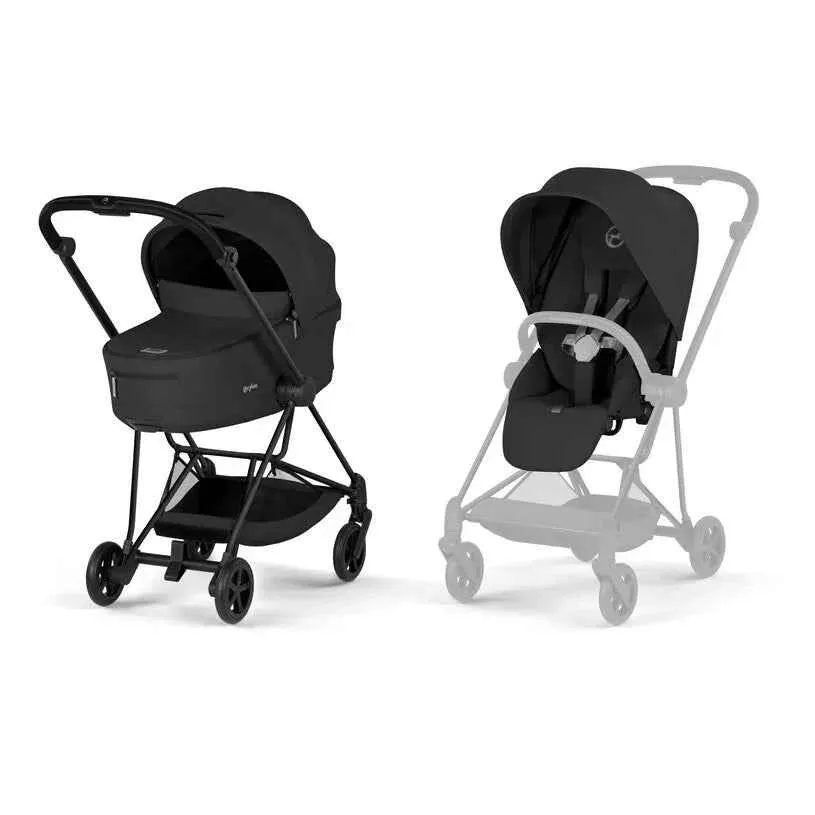 Cybex Platinum® Dječja kolica sa sklopivom košarom 2u1 Mios™ Comfort Sepia Black | Matt Black