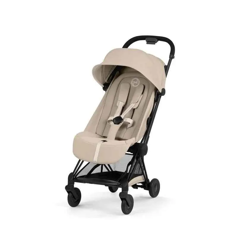 Cybex Platinum® Dječja kolica sa sklopivom košarom 2u1 Coya™ Comfort Cozy Beige | Matt Black