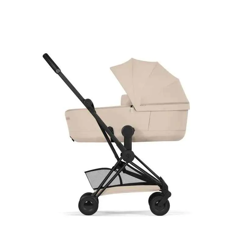 Cybex Platinum® Dječja kolica sa sklopivom košarom 2u1 Coya™ Comfort Cozy Beige | Matt Black