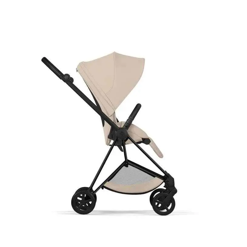 Cybex Platinum® Dječja kolica sa sklopivom košarom 2u1 Mios™ Comfort Cozy Beige | Matt Black