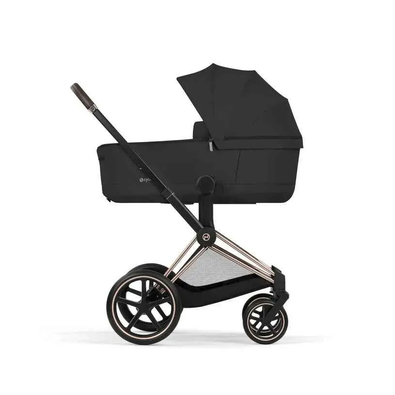 Cybex Platinum® Dječja kolica sa sklopivom košarom 2u1 Priam™ Comfort Sepia Black | Rosegold
