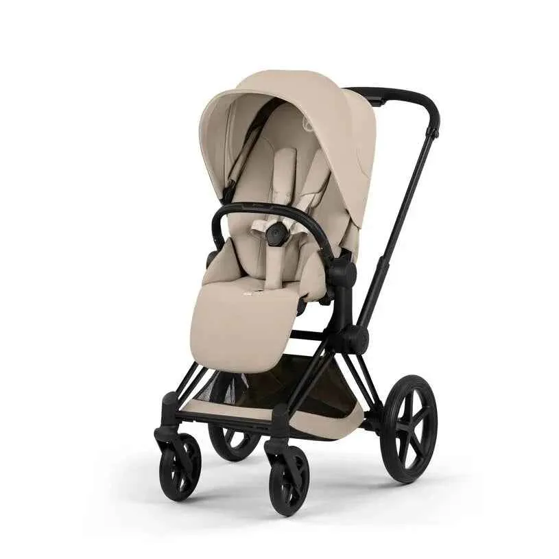 Cybex Platinum® Dječja kolica sa sklopivom košarom 2u1 Priam™ Comfort Cozy Beige | Matt Black