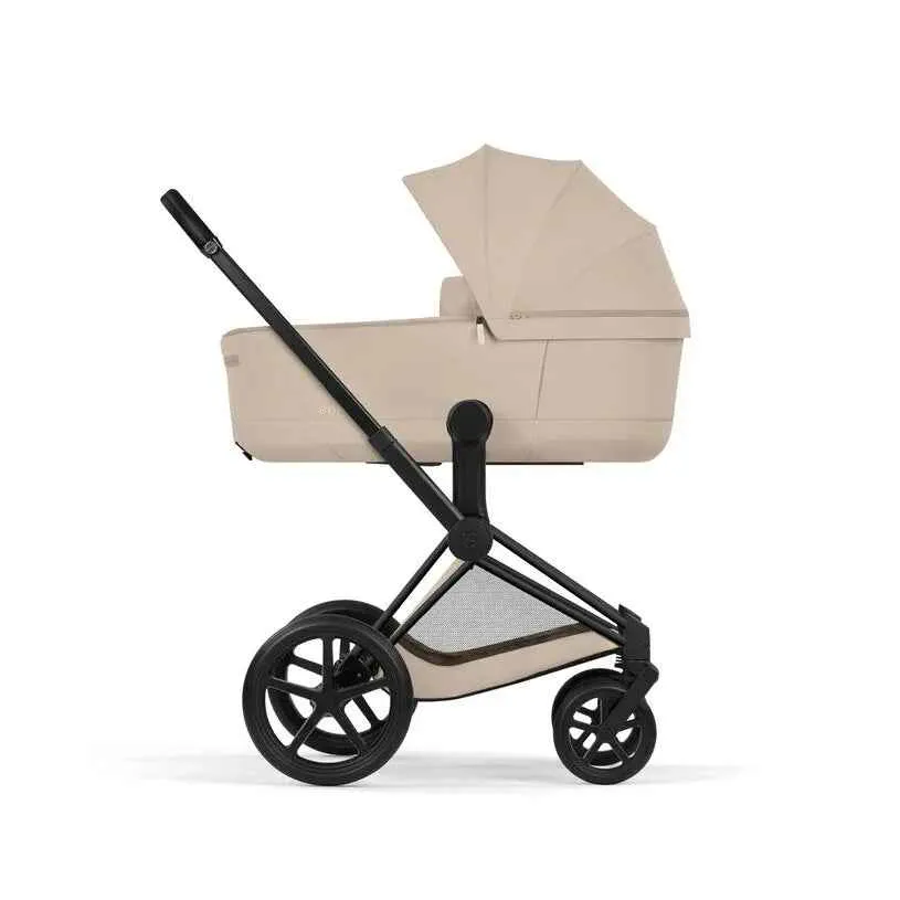 Cybex Platinum® Dječja kolica sa sklopivom košarom 2u1 Priam™ Comfort Cozy Beige | Matt Black