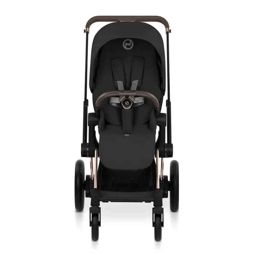 Cybex Platinum® Električna dječja kolica sa sklopivom košarom 2u1 e-Priam™ Comfort Sepia Black | Rosegold