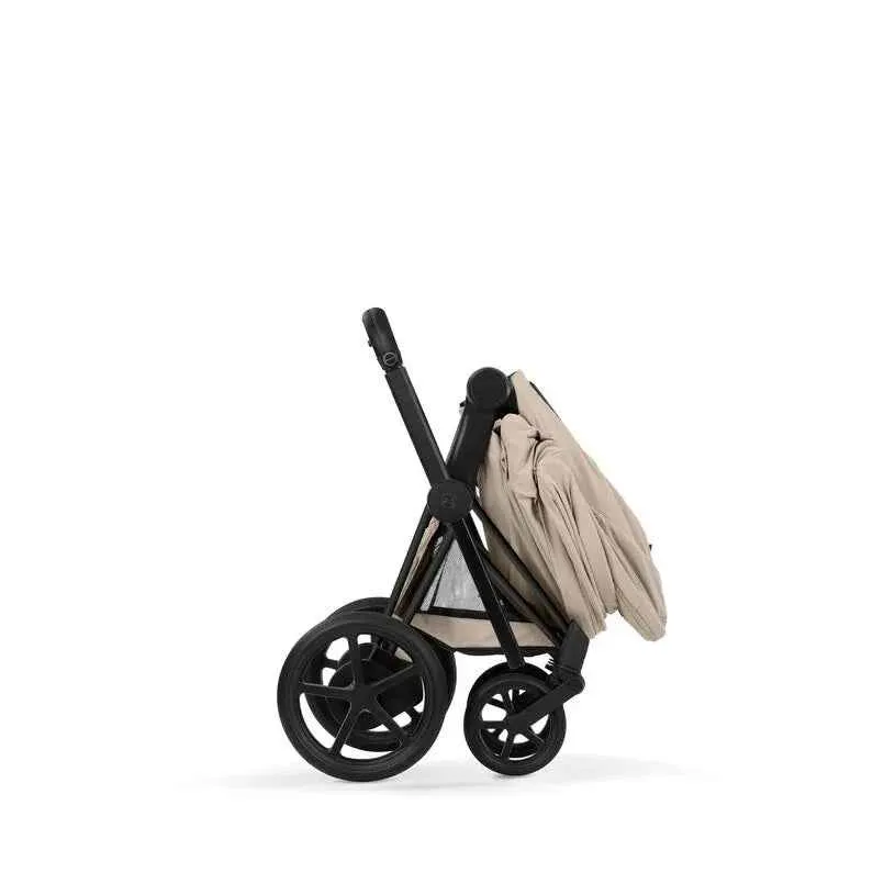 Cybex Platinum® Električna dječja kolica sa sklopivom košarom 2u1 e-Priam™ Comfort Cozy Beige | Matt Black