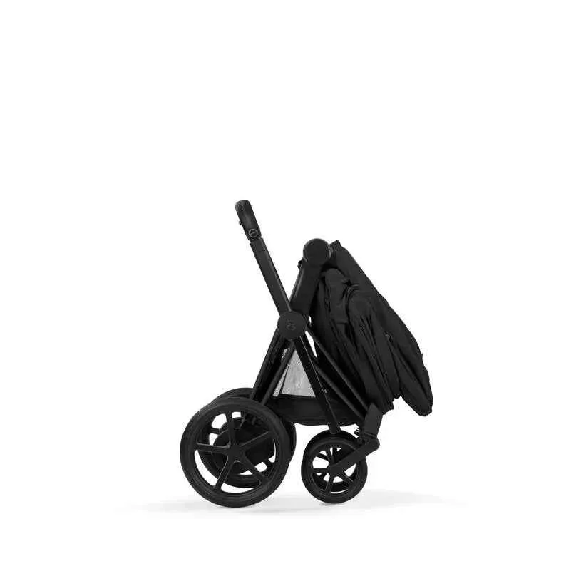 Cybex Platinum® Električna dječja kolica sa sklopivom košarom 2u1 e-Priam™ Comfort Sepia Black | Matt Black