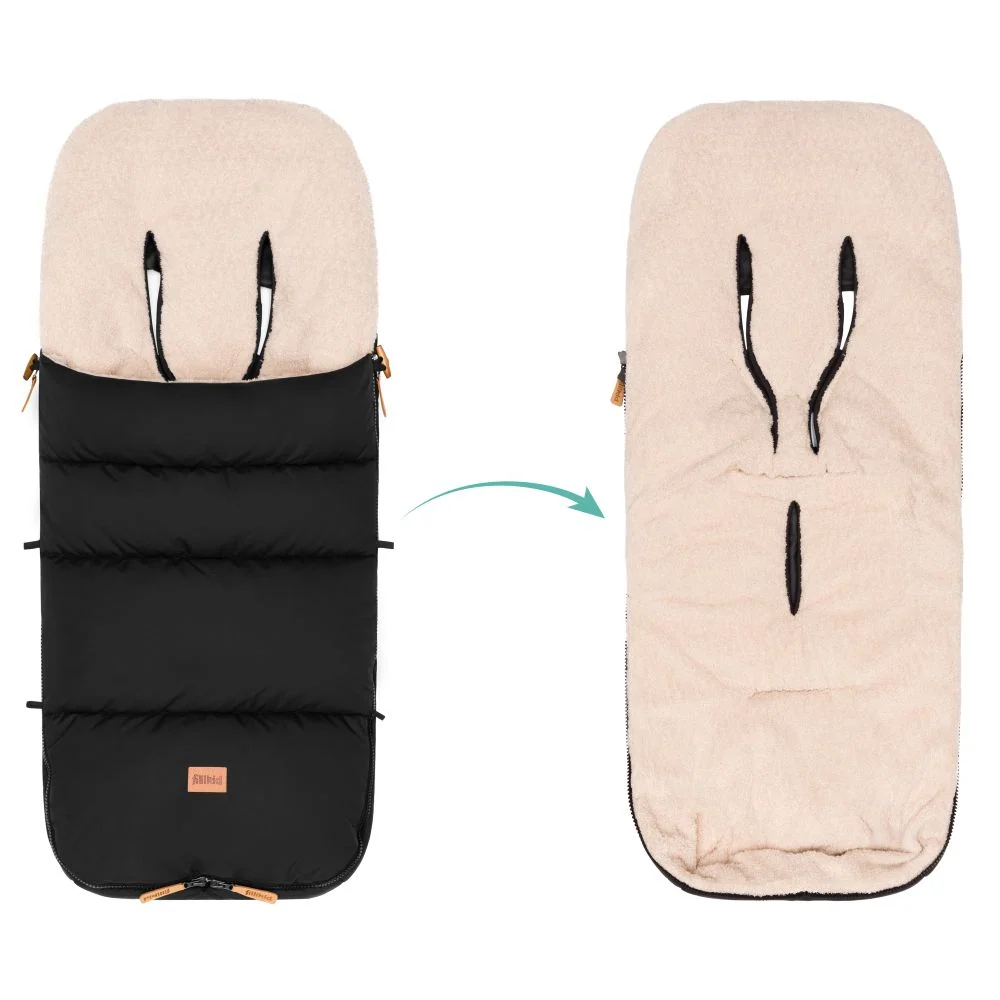Fillikid Footmuff Kinley zimska vreć za kolica, Teddy black