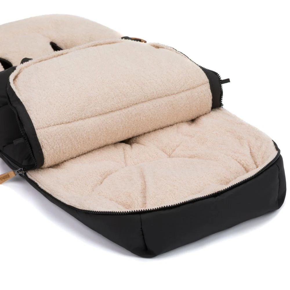 Fillikid Footmuff Kinley zimska vreć za kolica, Teddy black