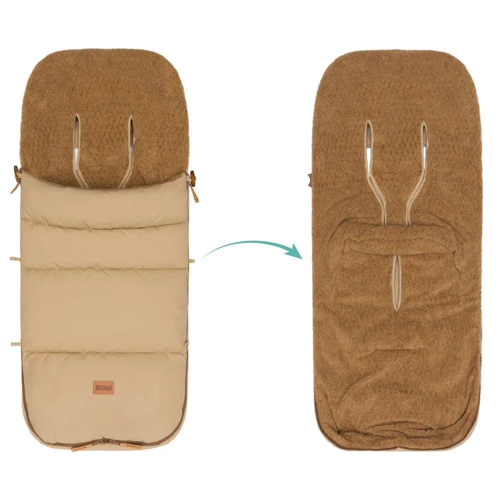 Fillikid Footmuff Kinley zimska vreć za kolica, Teddy nature