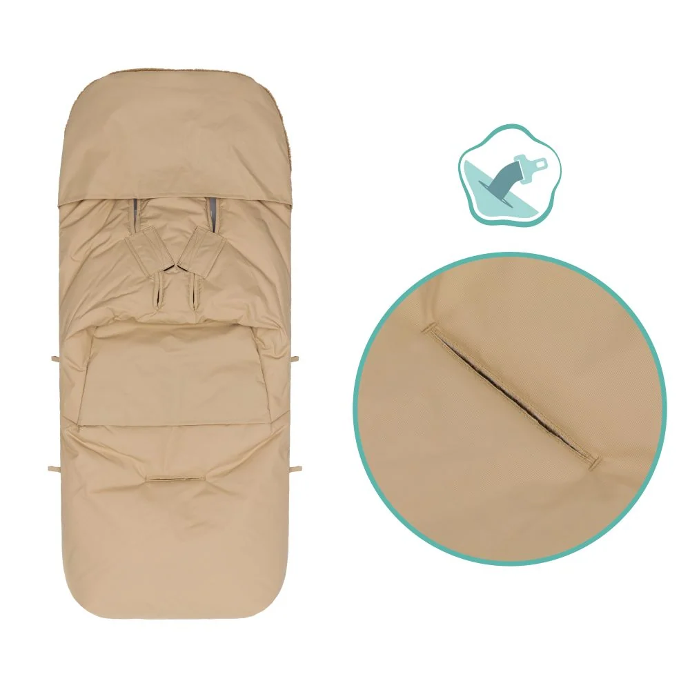 Fillikid Footmuff Kinley zimska vreć za kolica, Teddy nature