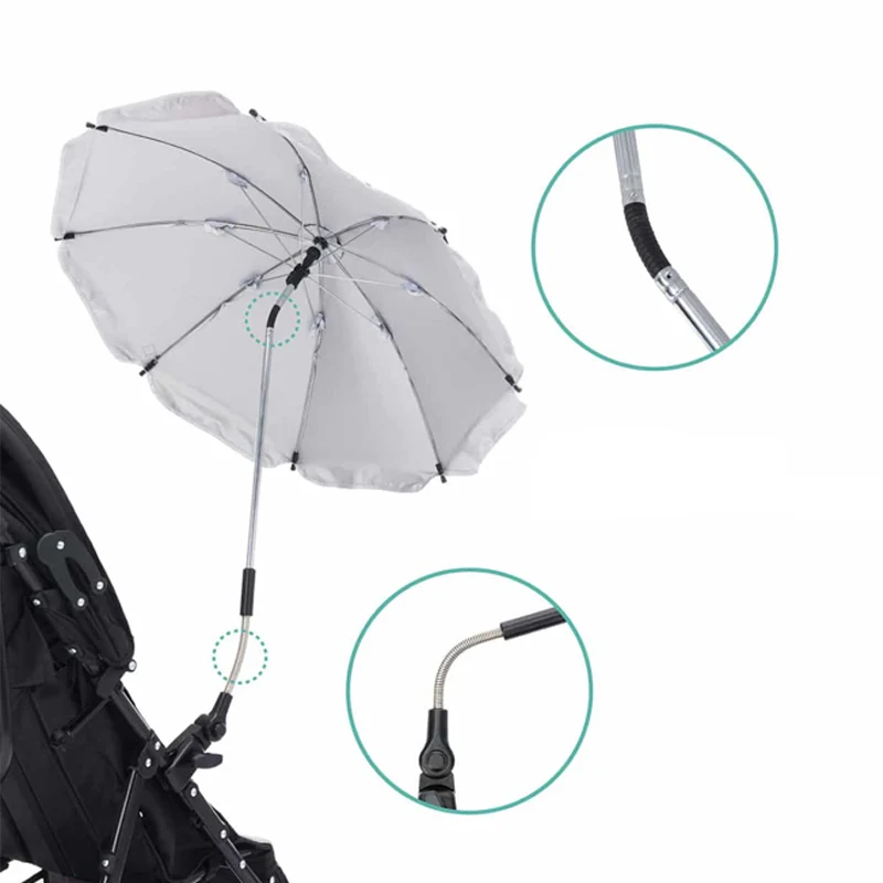 Fillikid suncobran Parasol Standard, crni