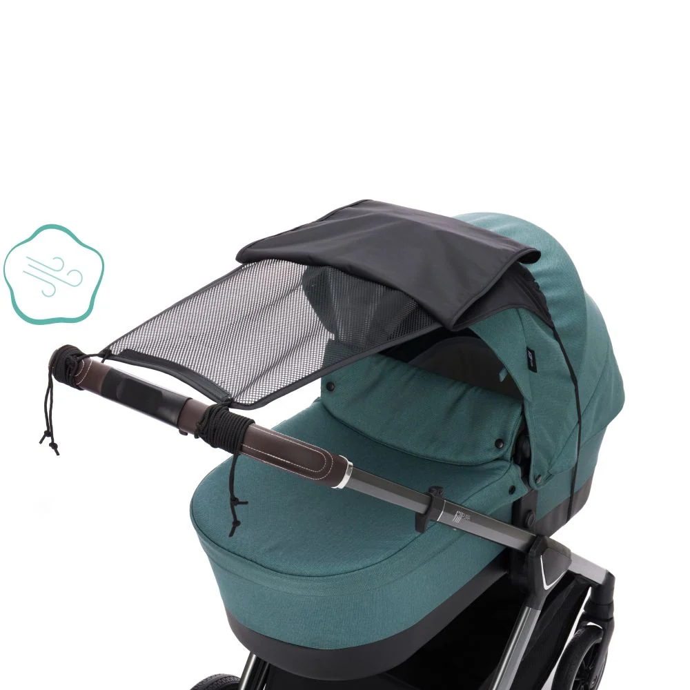 Fillikid zaštita od sunca/sjenilo za kolica Easy, black melange