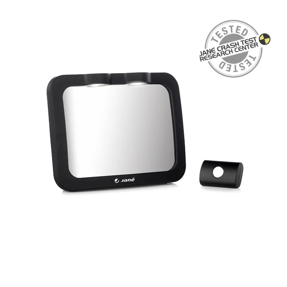 JANE Ogledalo za auto 360 s LED svjetlom + daljinski