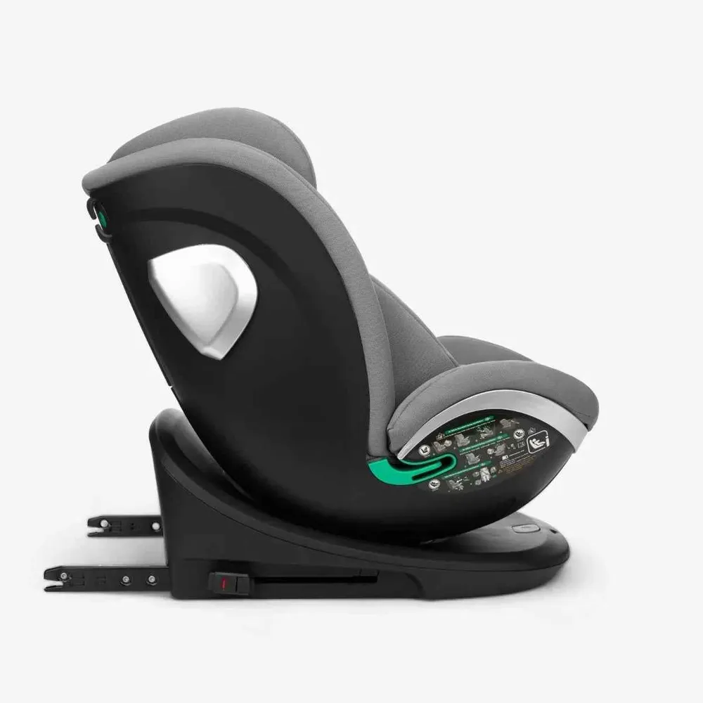 KikkaBoo® Dječja autosjedalica 360° i-Drive i-SIZE (40-150 cm) Light Grey